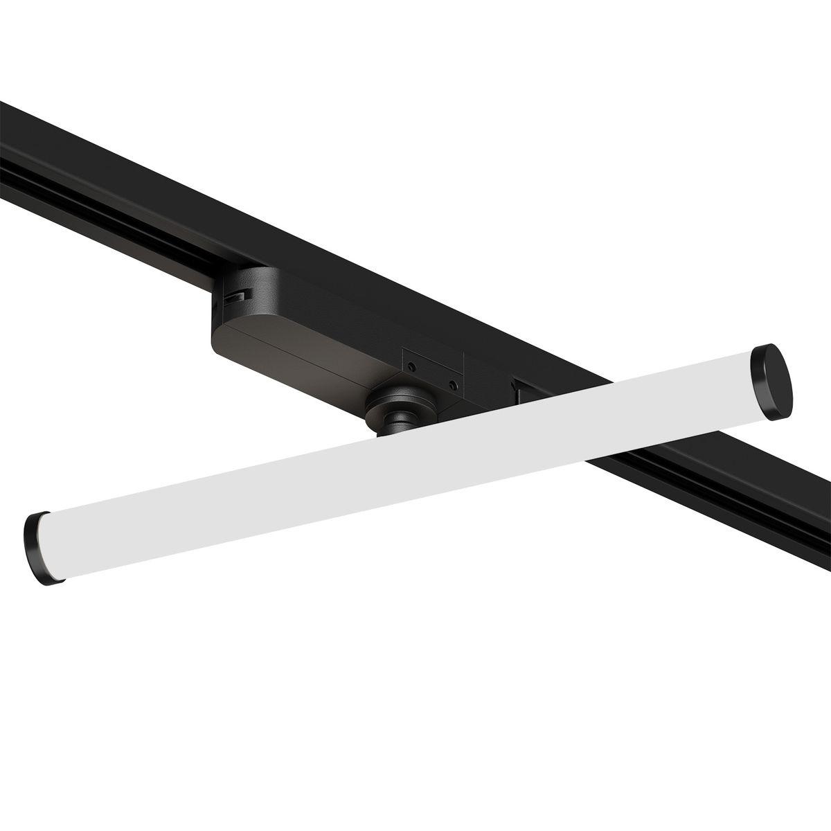 трековый светодиодный светильник denkirs strom dk6448-bk