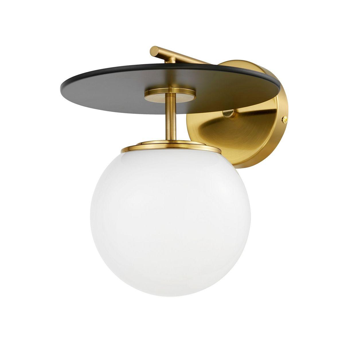 бра lumina deco dalton ldw 7014-1 md+bk