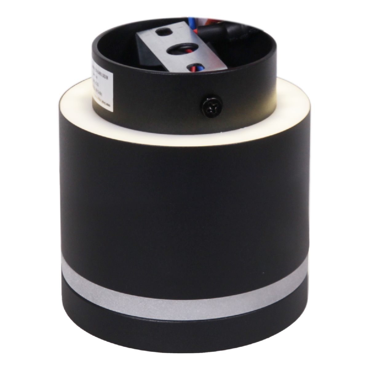 накладной светильник reluce 53001-9.5-001il gx53+led3w bk
