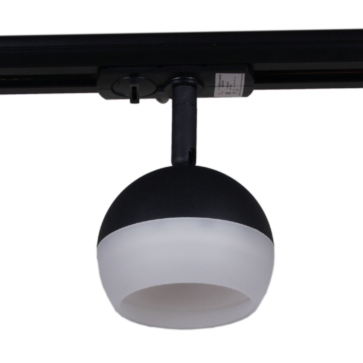 трековый однофазный светильник reluce 53008-9.3-001ct gx53 bk