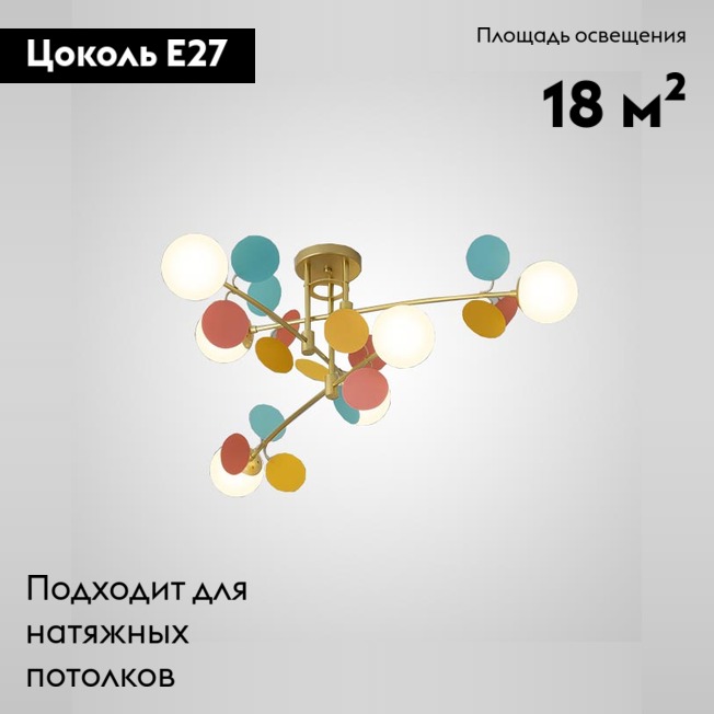 потолочная люстра imperiumloft matisse 194949-23