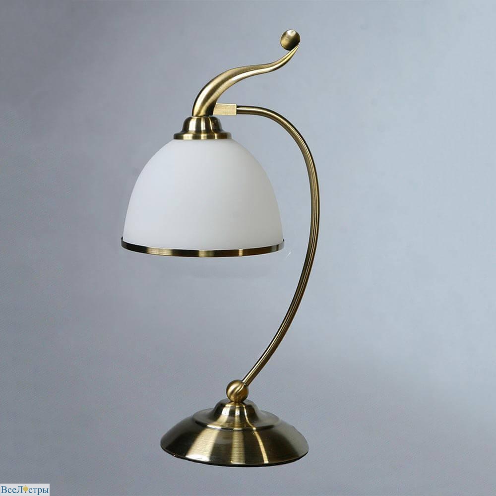 настольная лампа brizzi ma02401t/001 bronze