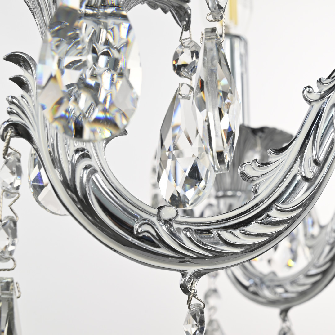 подвесная люстра bohemia ivele crystal al79101/6/175 b nw