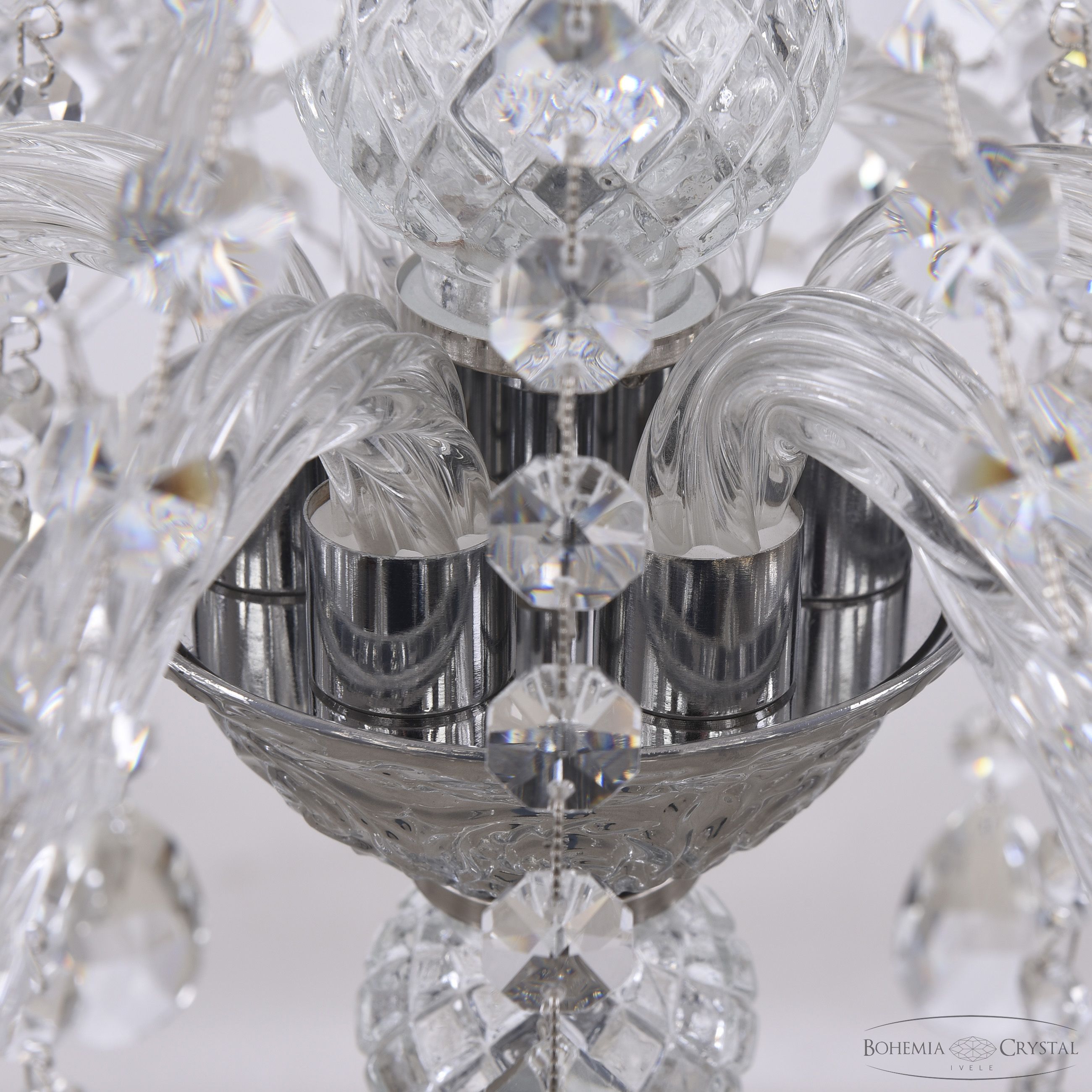 подвесная люстра bohemia ivele crystal al16315/6/165 cg