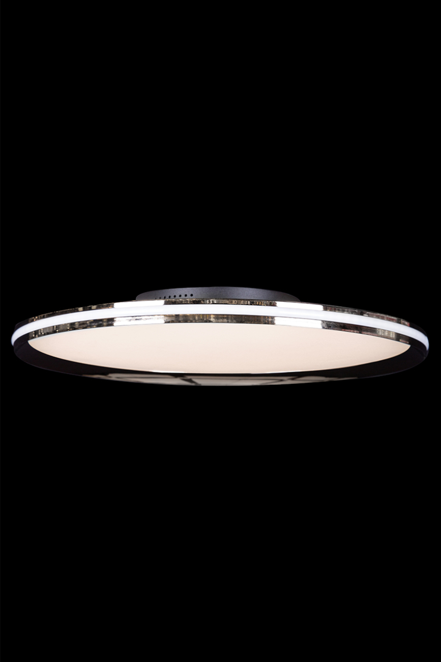 потолочный светильник eclipse le7705/600 black chrome