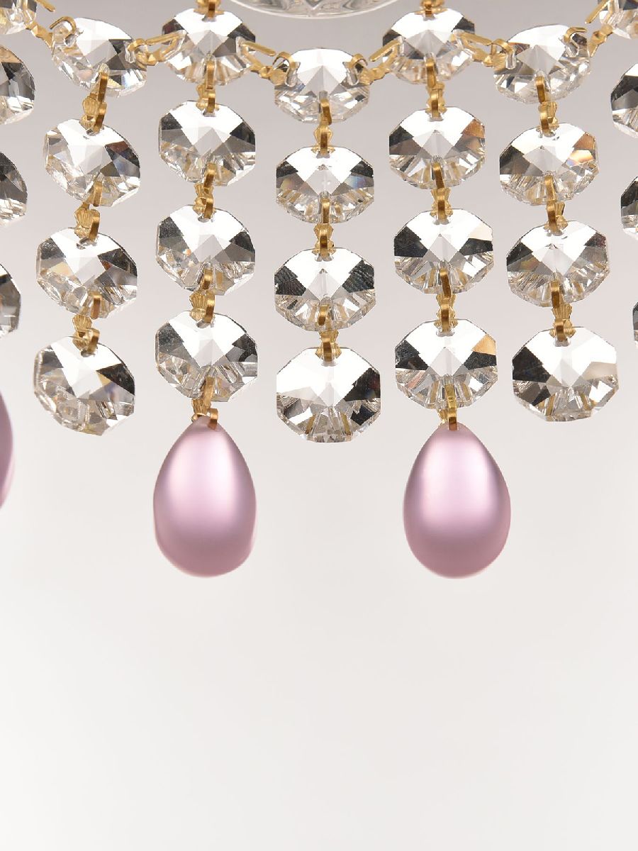 подвесной светильник bohemia ivele crystal 14781p/22 g v7010