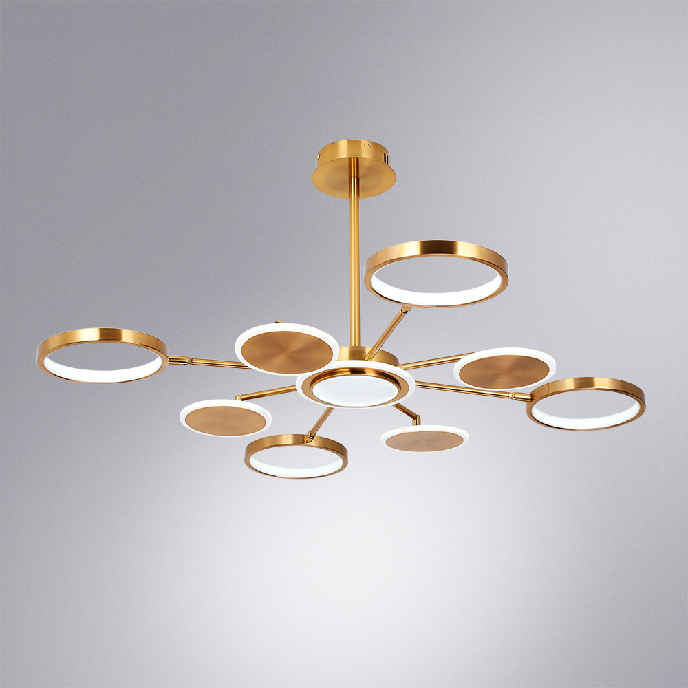 люстра на штанге arte lamp sienna a1363pl-8pb