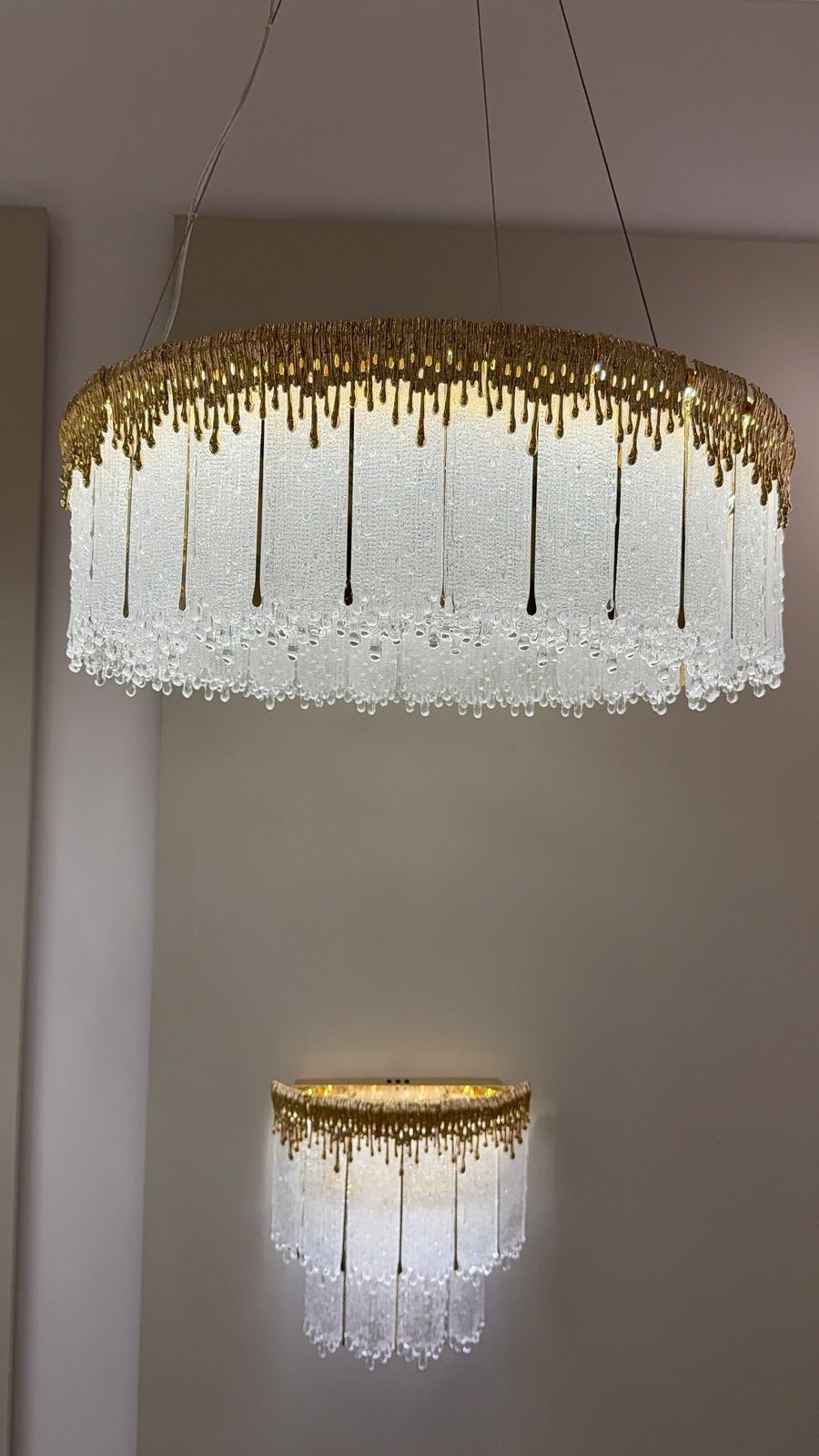 подвесная люстра odeon light cleo l-vision 5091/60l