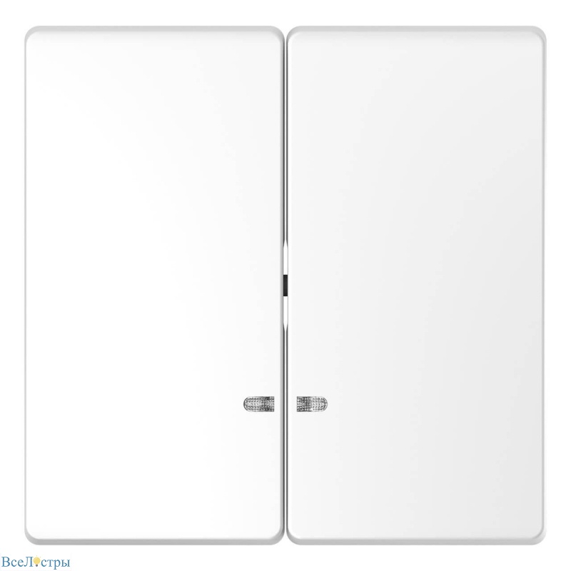 клавиша двойная schneider electric merten d-life mtn3420-6035