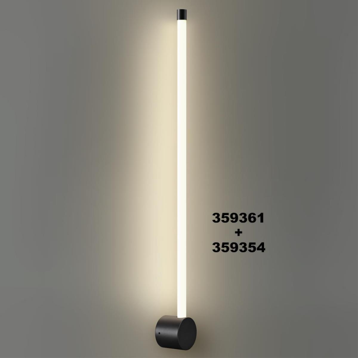 линейный светодиодный светильник novotech konst 359354