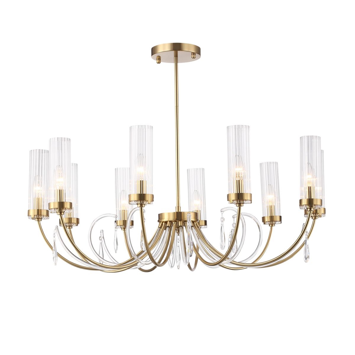 люстра на штанге st luce иллюмиа sl1400.303.10