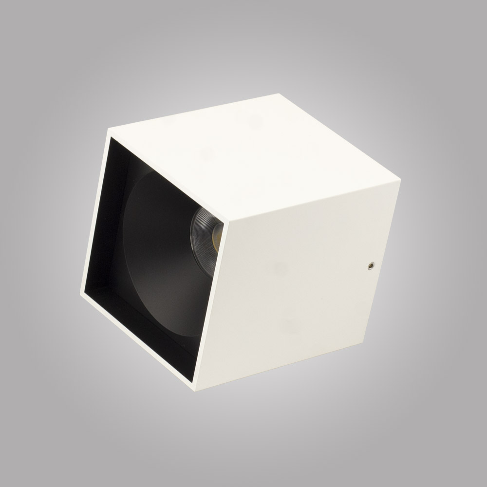 накладной светильник am group am482 bk+wh 10w