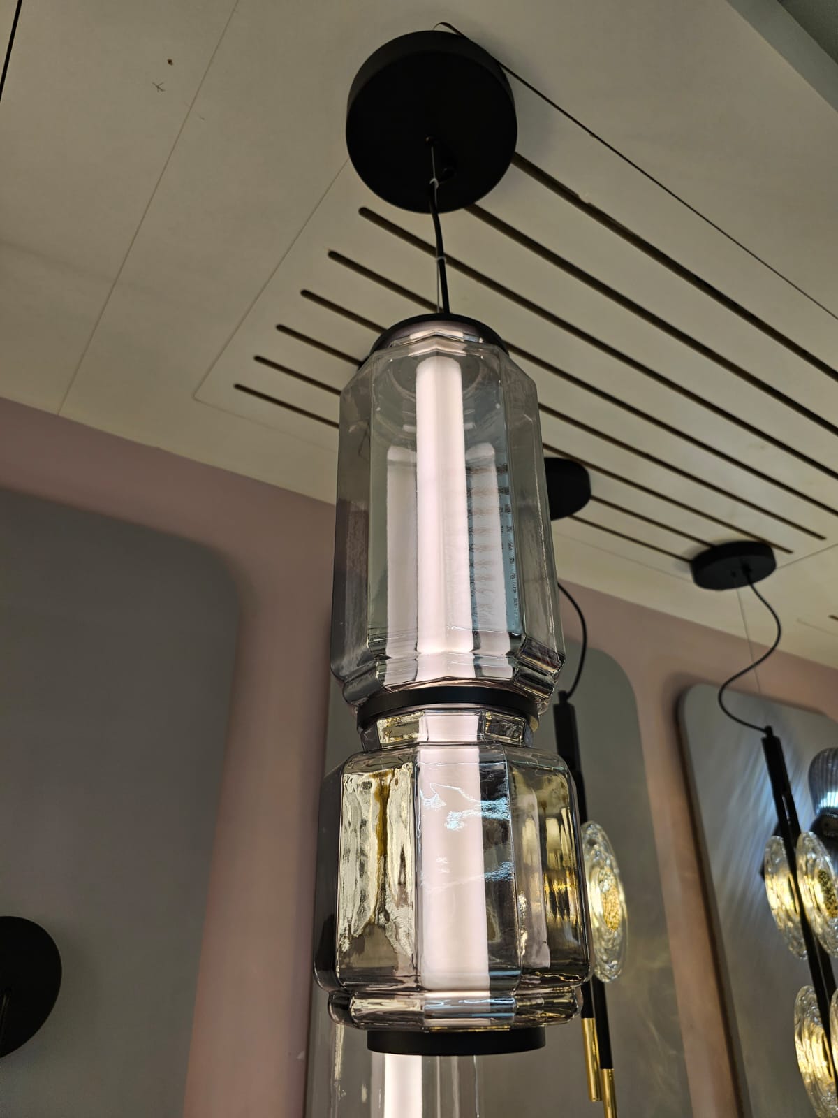 подвесной светодиодный светильник odeon light exclusive hightech jam 5408/20l