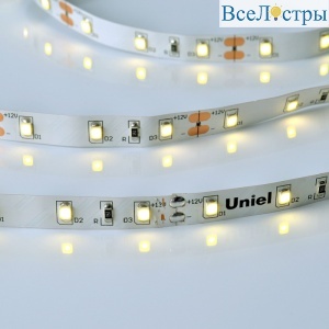 ULS-M11-2835-60LED/m-8mm-IP20-DC12V-4,8W/m-4M-4000K PROFI катушка в герметичной упаковке