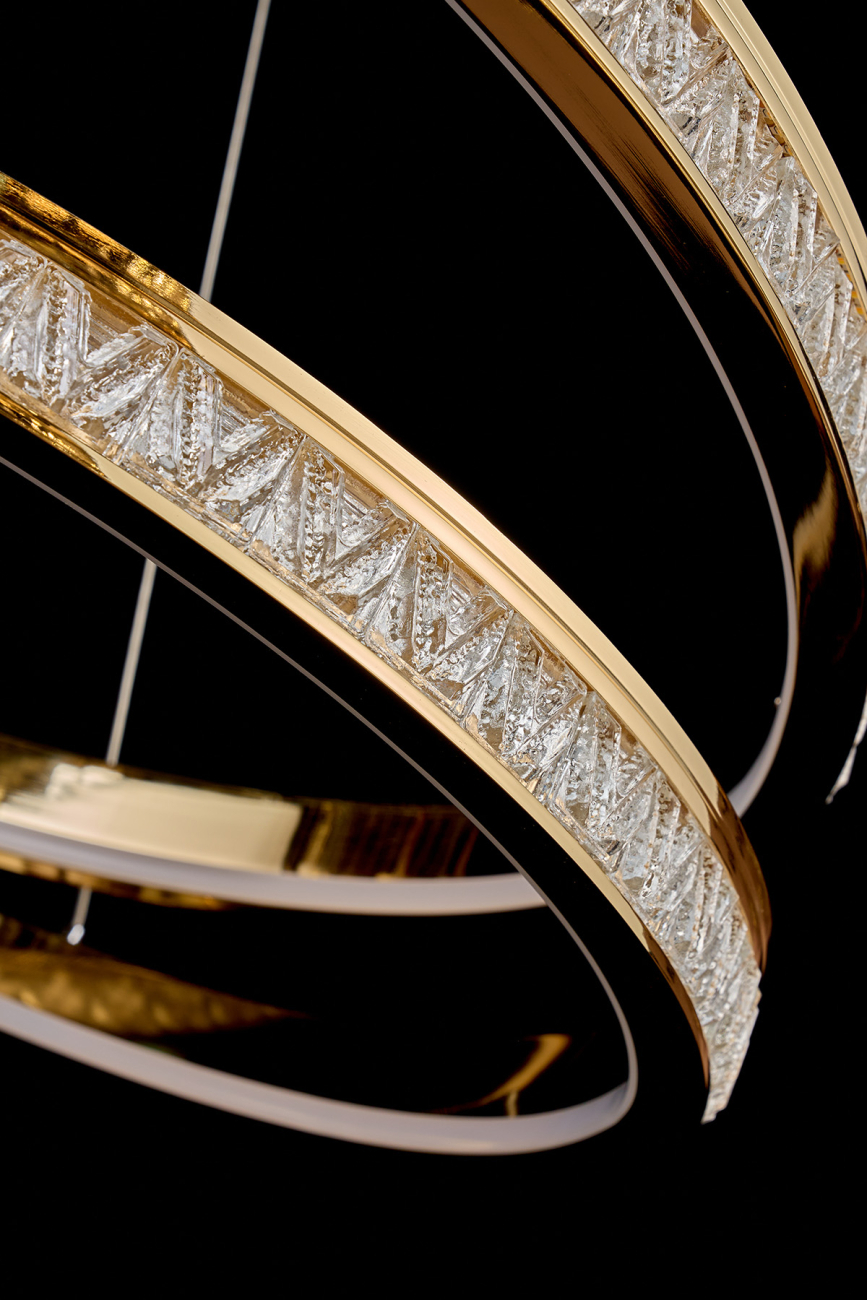 подвесная люстра aida le7707/800z gold