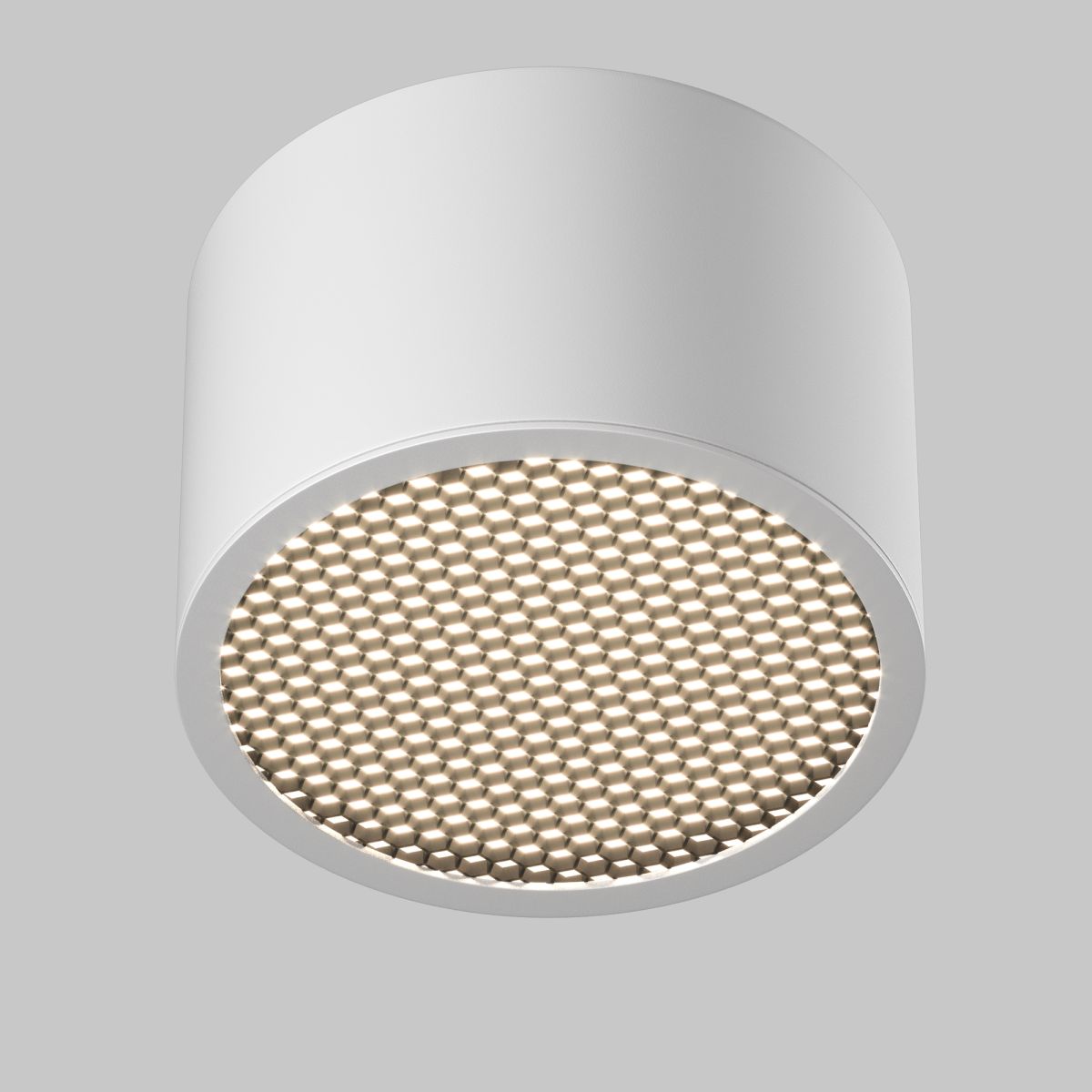 потолочный светильник maytoni technical glare c122cl-gx53-w