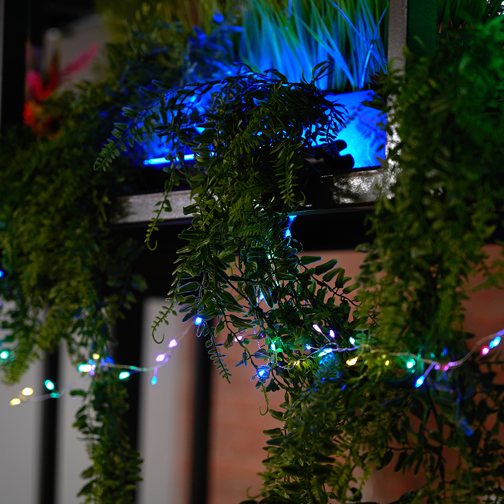 светодиодная гирлянда линейная feron cl584 51449