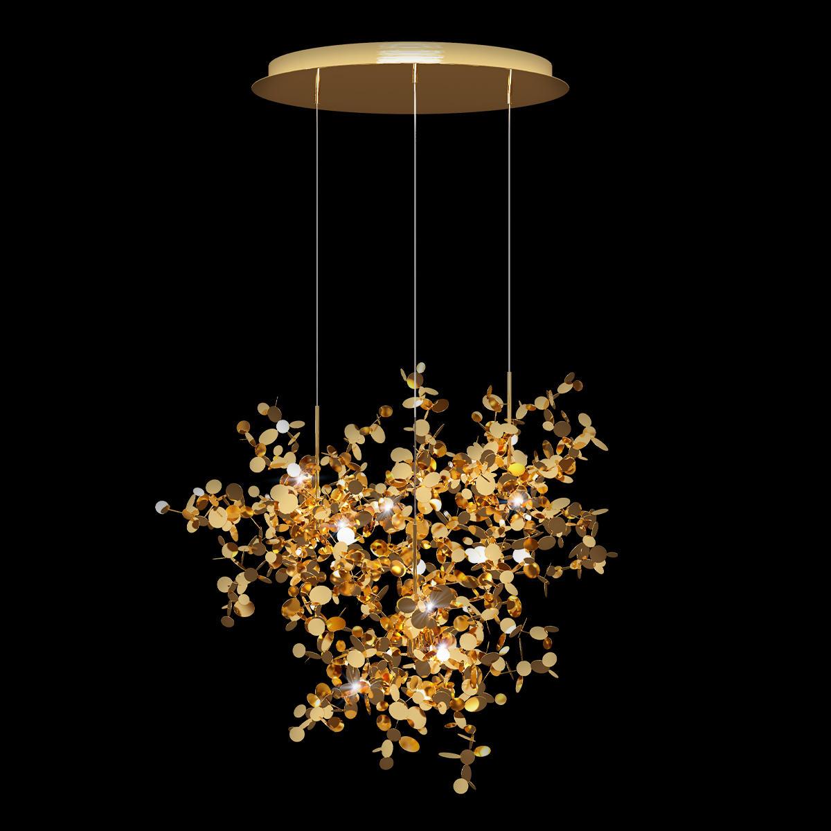 подвесная люстра loft it spark 10101/3 gold