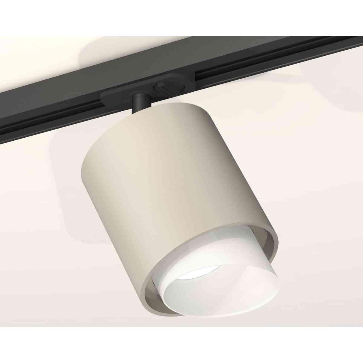 комплект трекового светильника ambrella light track system xt7724001 sgr/fr/sbk серый песок/белый матовый/черный песок (a2537, c7724, n7175)