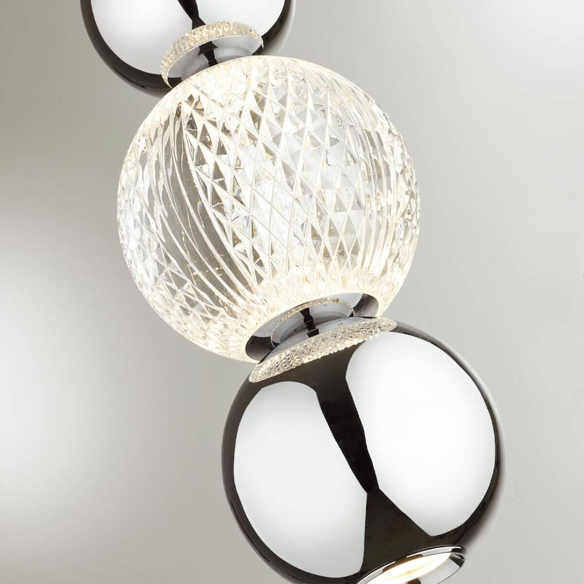 подвесной светодиодный светильник odeon light crystal 5007/7la