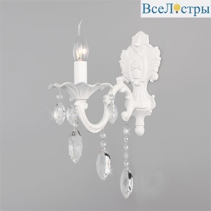 10108/1 белый/прозрачный хрусталь Strotskis