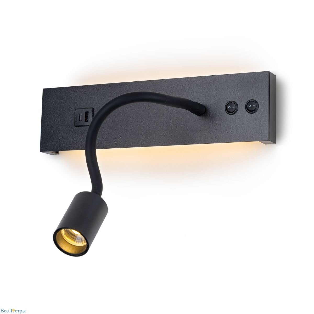 гибкое бра citilux декарт cl704471