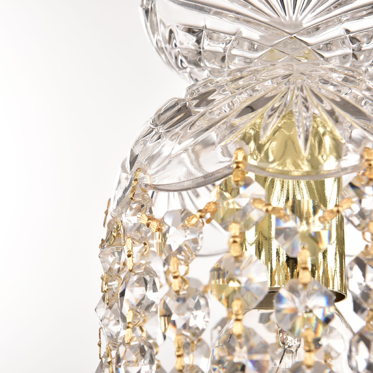 подвесной светильник bohemia ivele crystal 14781p/11 g v7010