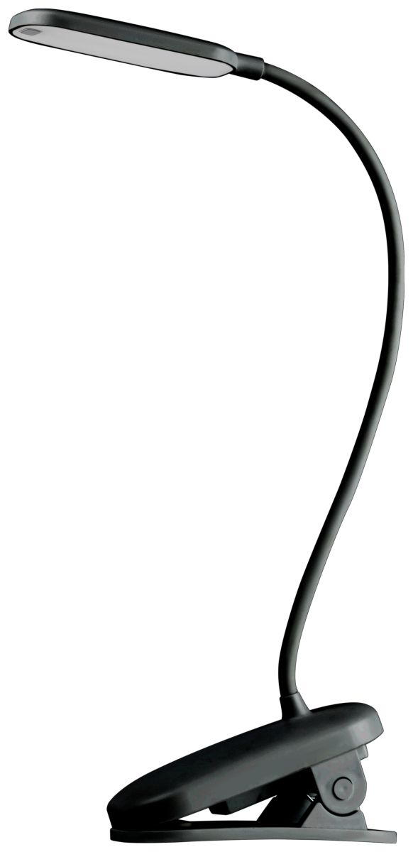 настольная аккумуляторная лампа эра nled-525-6w-bk б0068549