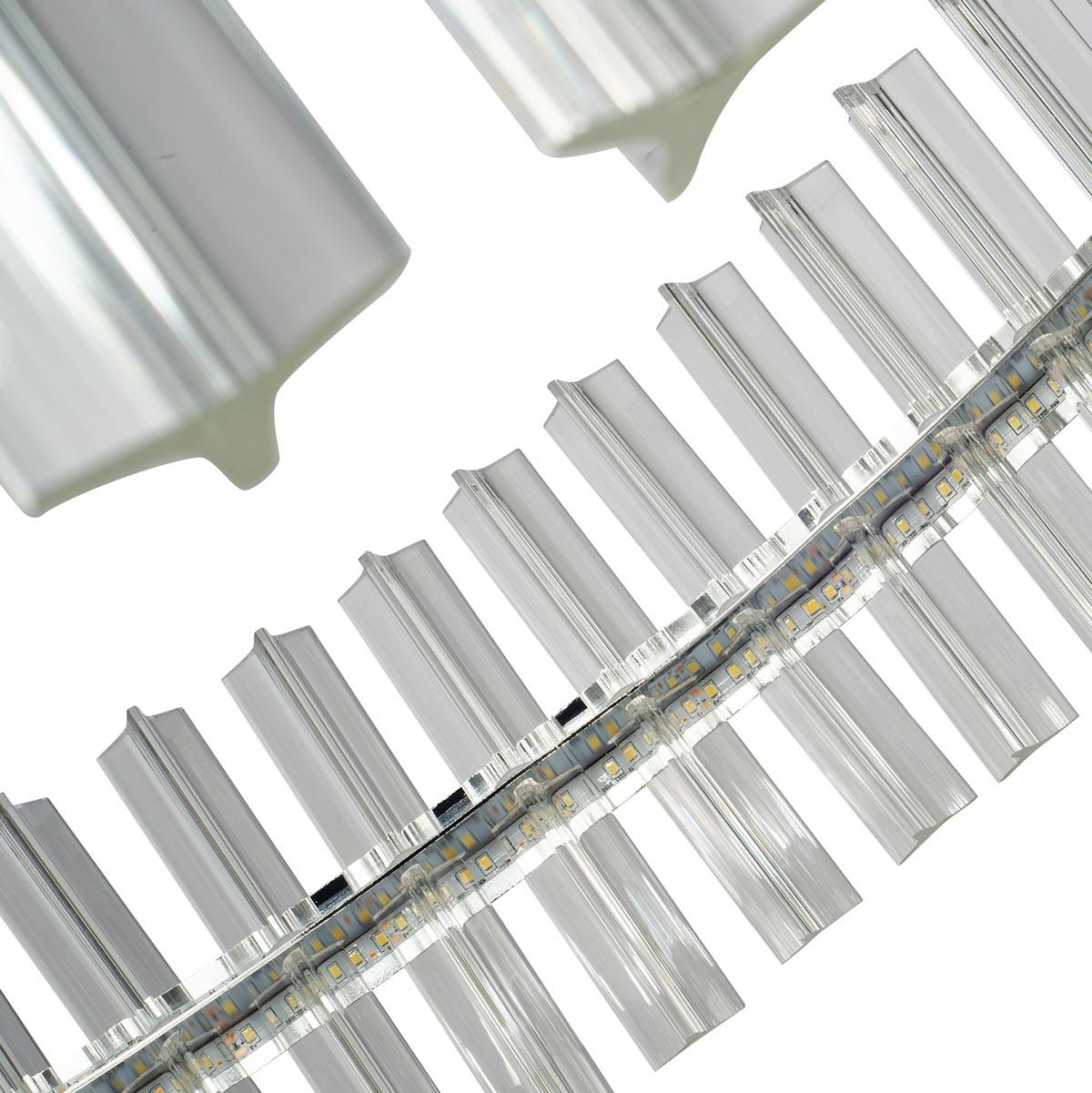 подвесная светодиодная люстра kink light лира 07660a,02