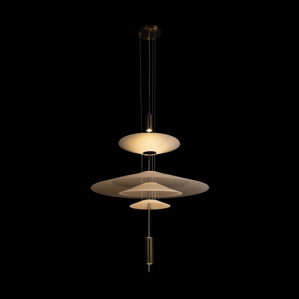 подвесной светильник loft it skylar 10244/c brass