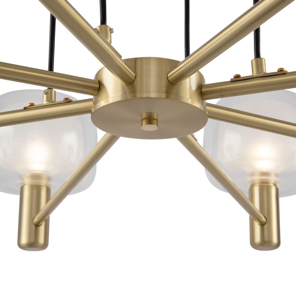 подвесная люстра maytoni vision mod411pl-08g