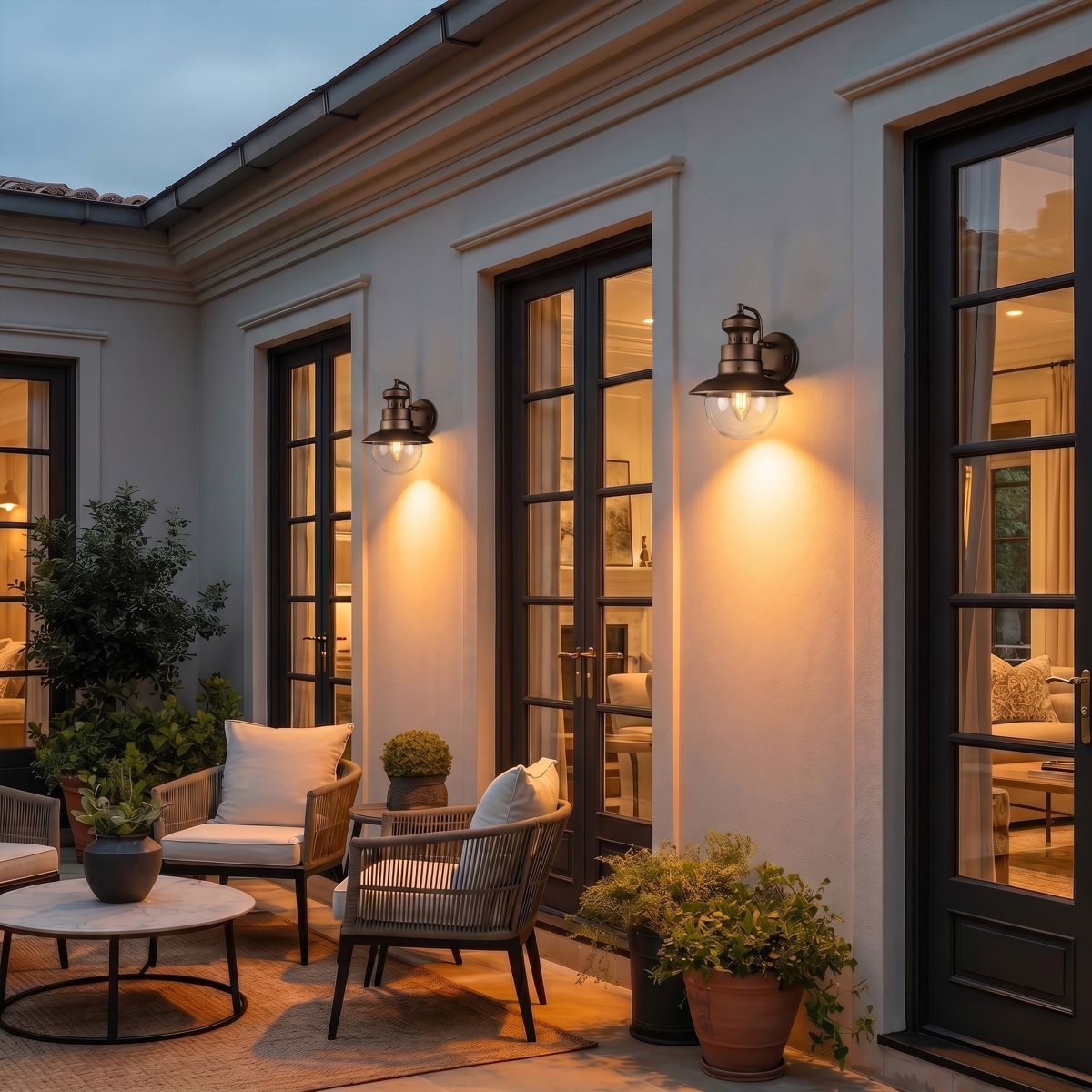 уличный настенный светильник loft it piemonte 100022w