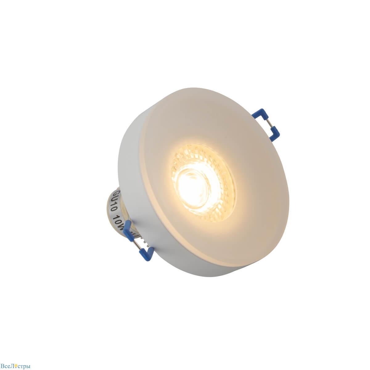 встраиваемый светильник denkirs dk4032-wh