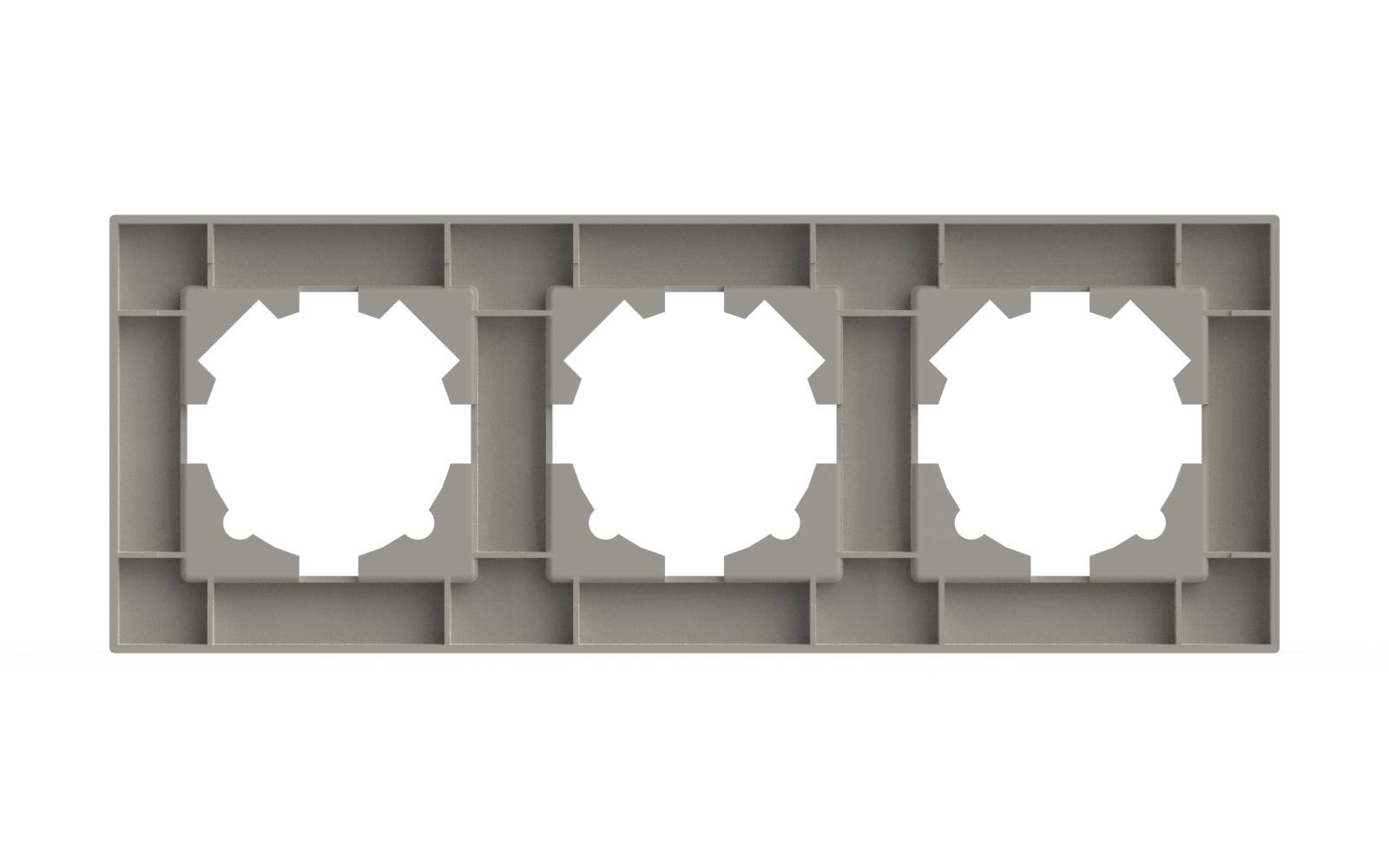 рамка трехместная elbi vega 510-010200-227