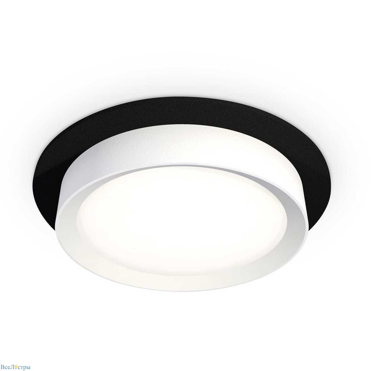 комплект встраиваемого светильника ambrella light techno spot xc (c8051, n8112) xc8051001