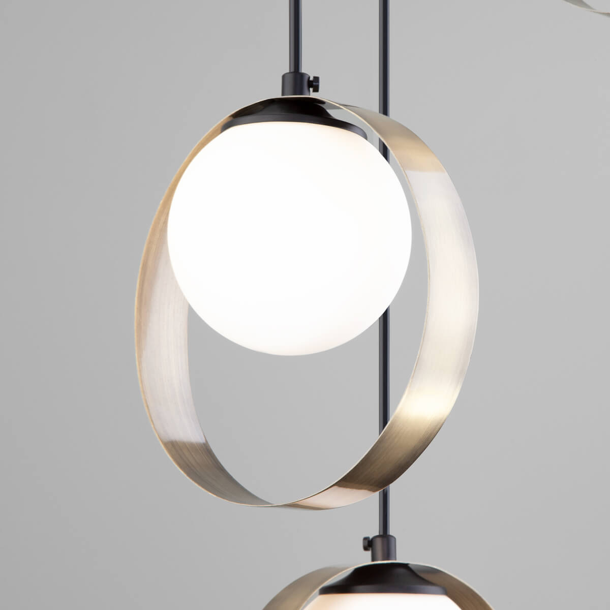 подвесной светильник eurosvet 50205/3 черный/бронза