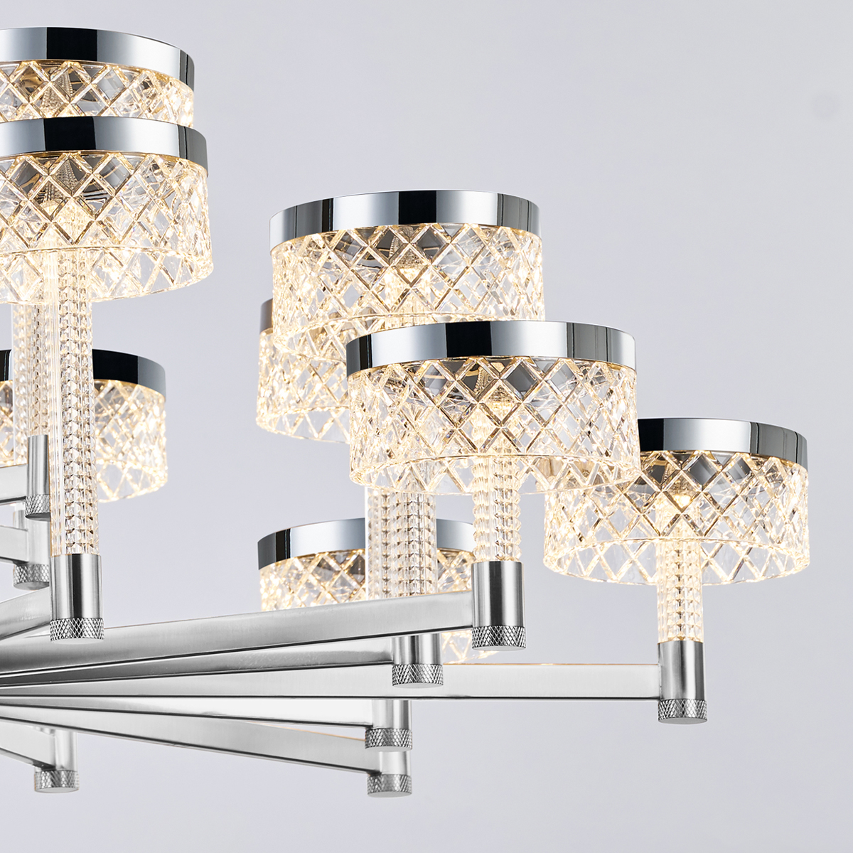 подвесная люстра delight collection md21020075 md21020075-20a chrome