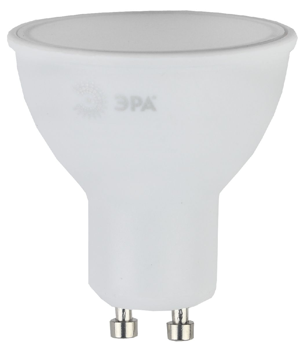 лампа светодиодная эра gu10 8w 2700k led mr16-8w-827-gu10 б0036728