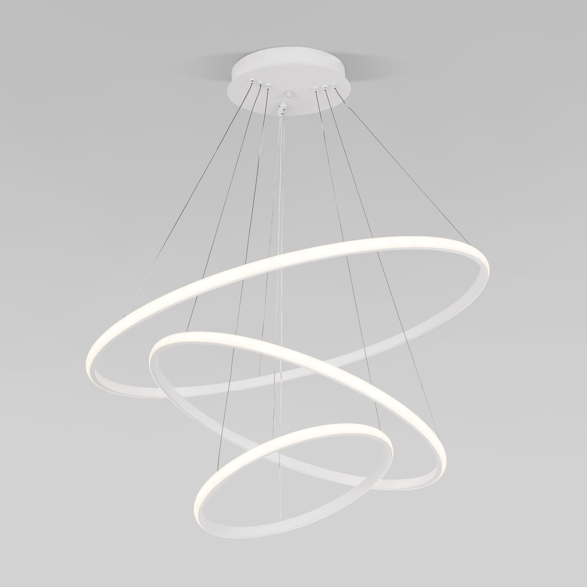 подвесная люстра eurosvet collars 90264/3 белый