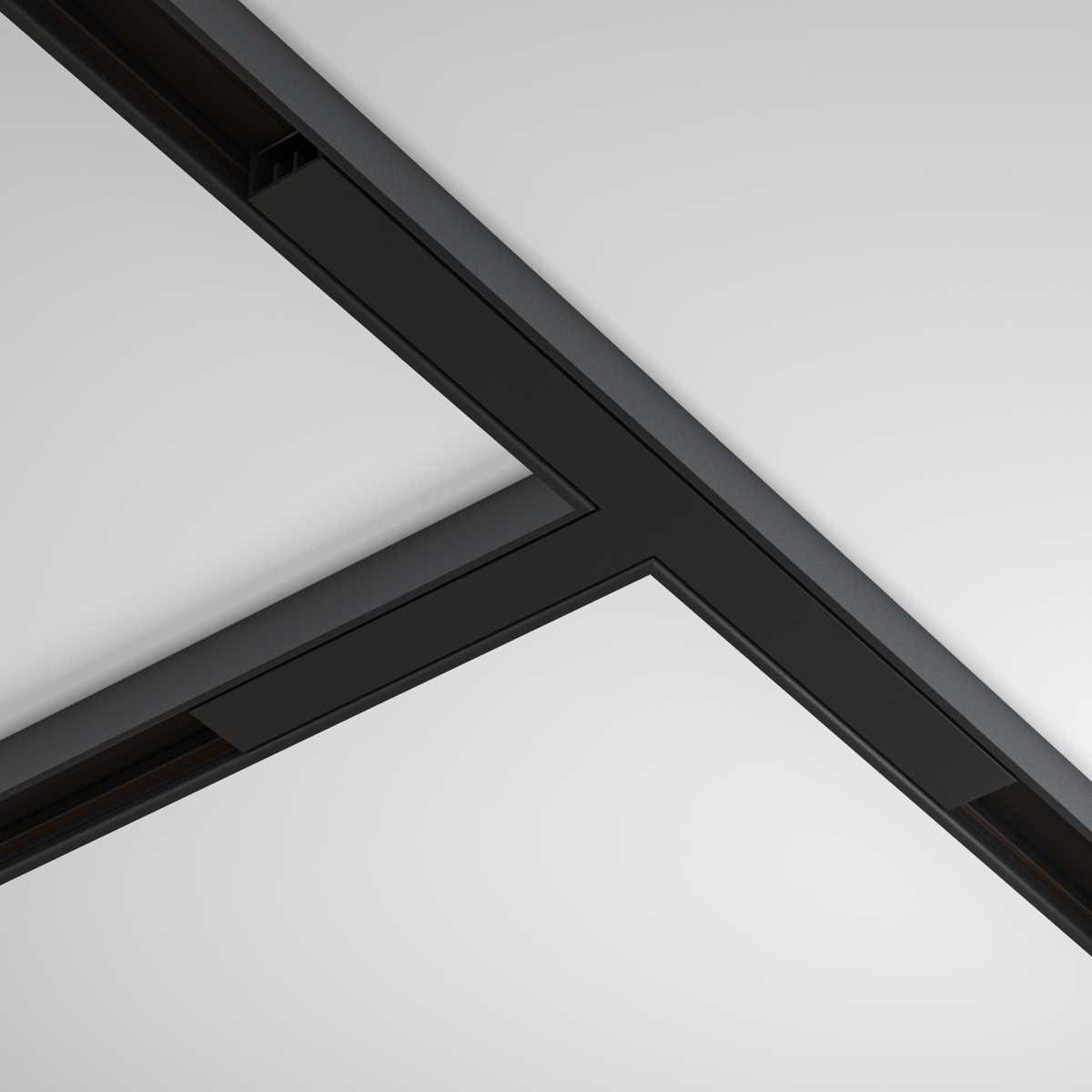 т- образный коннектор maytoni technical tra172tpc-1b