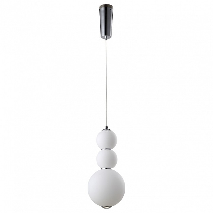 подвесной светильник crystal lux desi desi sp3 chrome/white