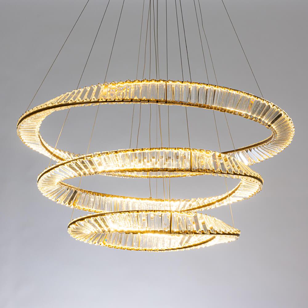 подвесной светодиодный светильник divinare millie 1136/17 sp-140
