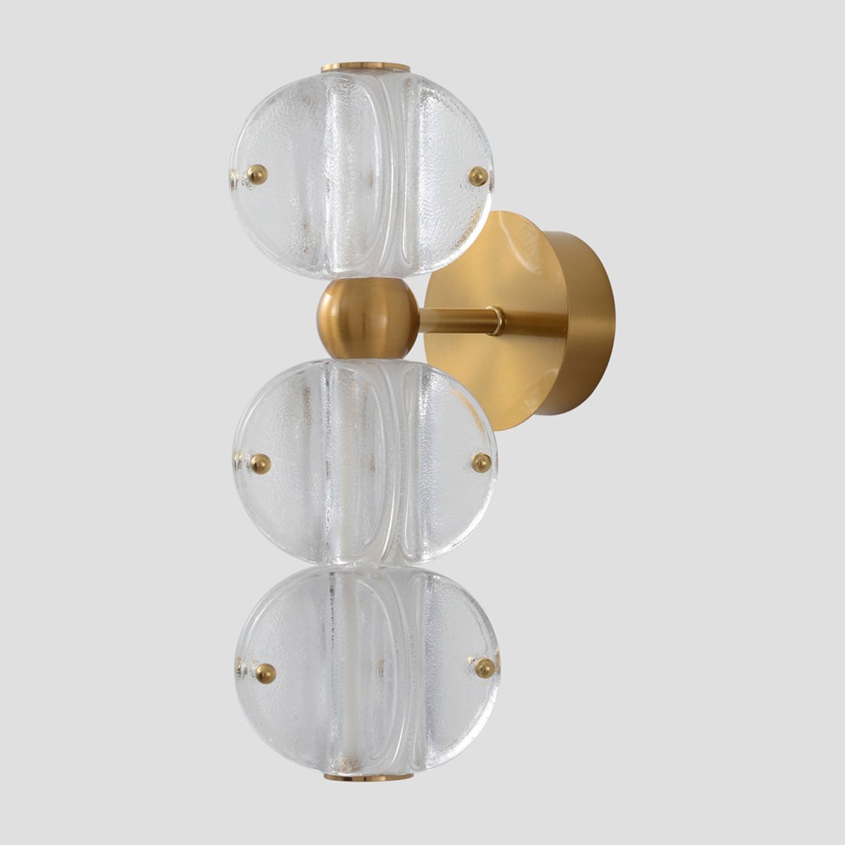 бра crystal lux rich ap12w led