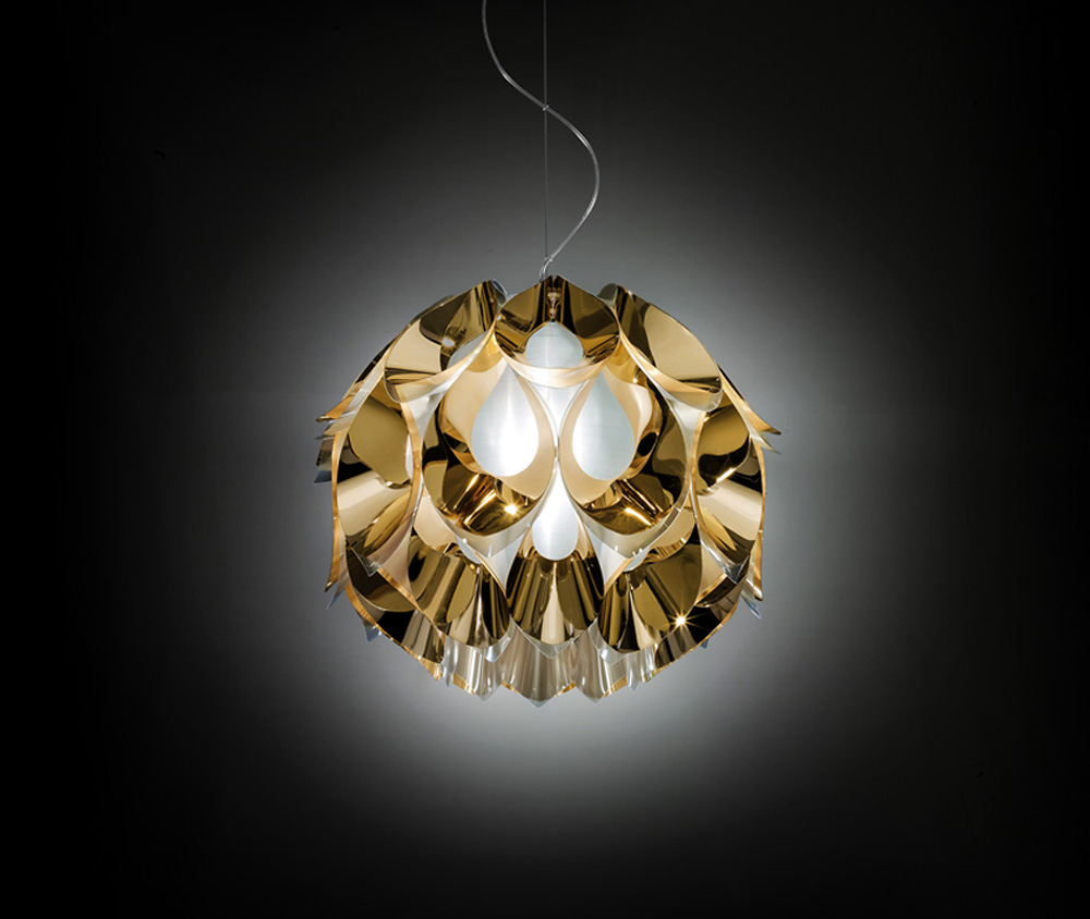 люстра flora small copper slamp