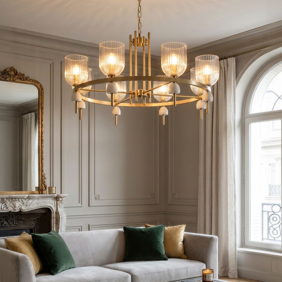 подвесная люстра citilux carson cl255183