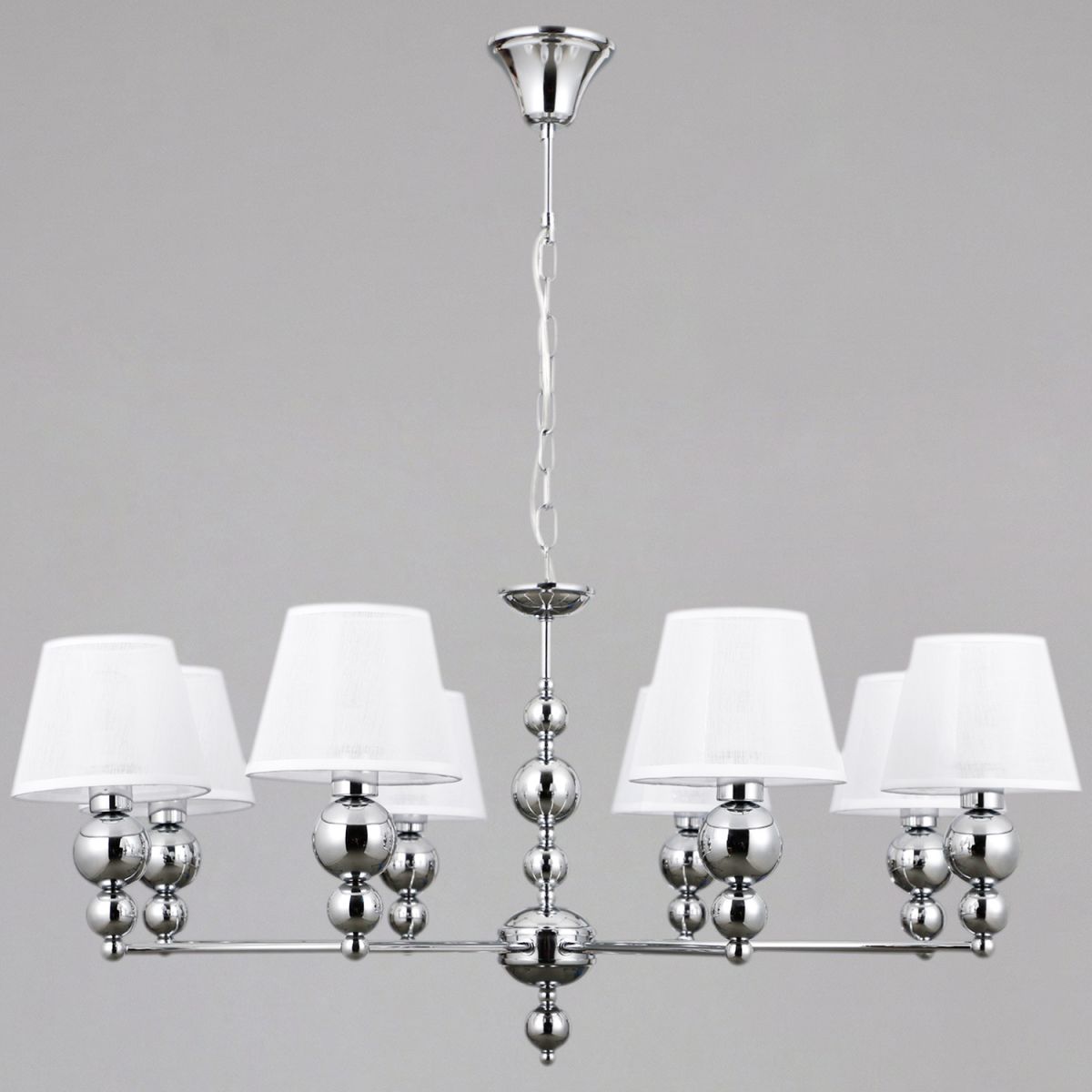 подвесная люстра illumico il0611-8psq-26 cr elite