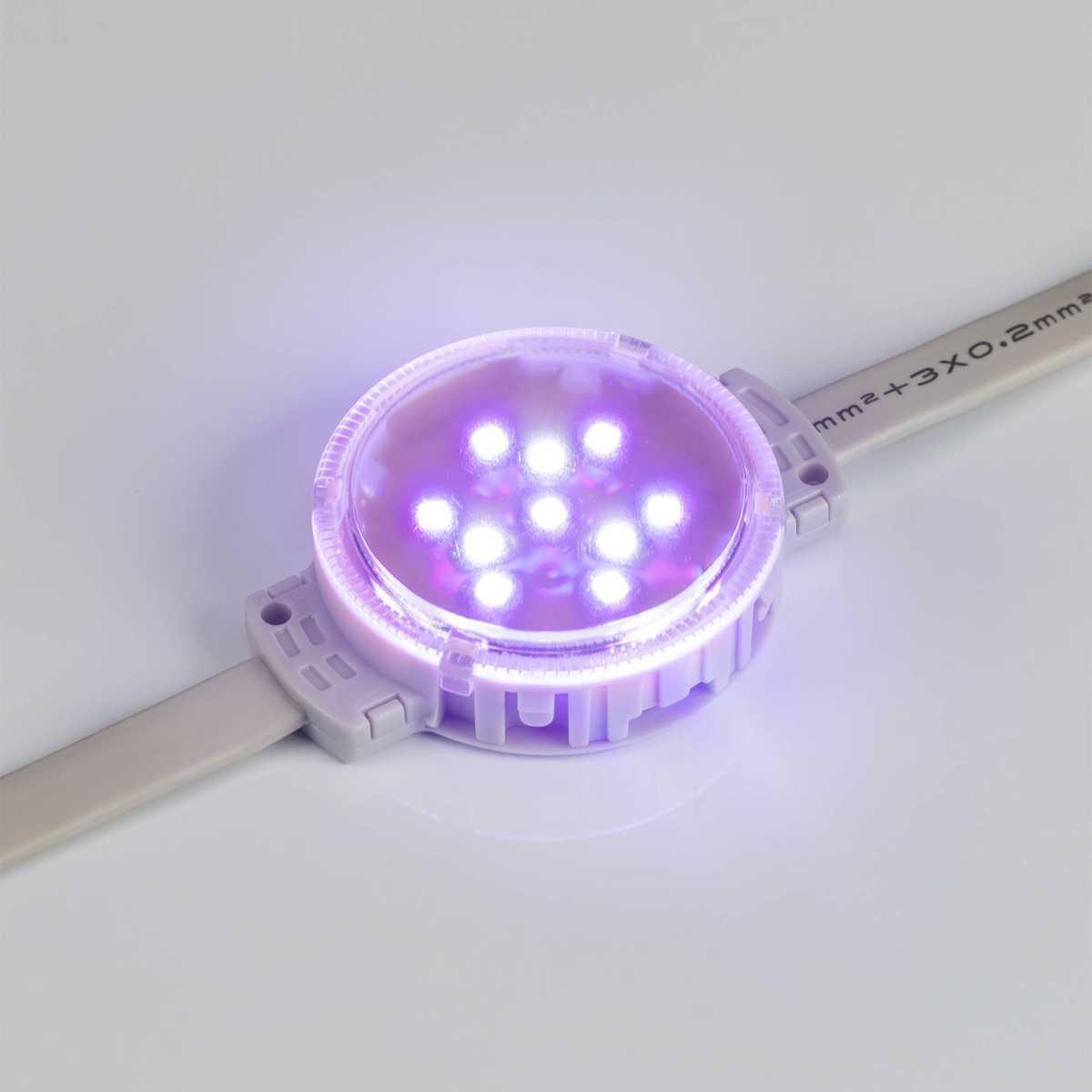 светодиодный модуль arlight dmx-f10-d50 24v rgbw 036825