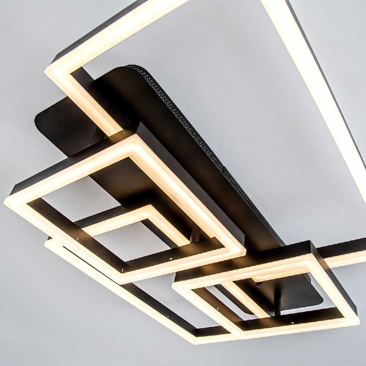 потолочная люстра led4u l11045-4 bk