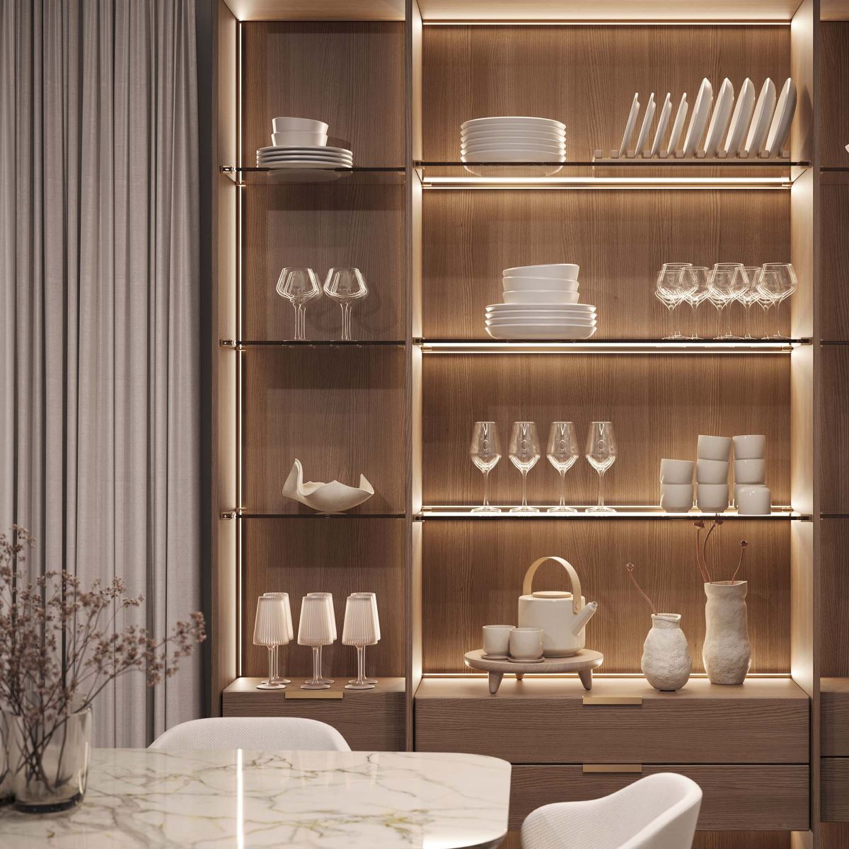 профиль с экраном arlight sl-kant-h10-square-2000 iron grey (алюминий+пластик) 055325