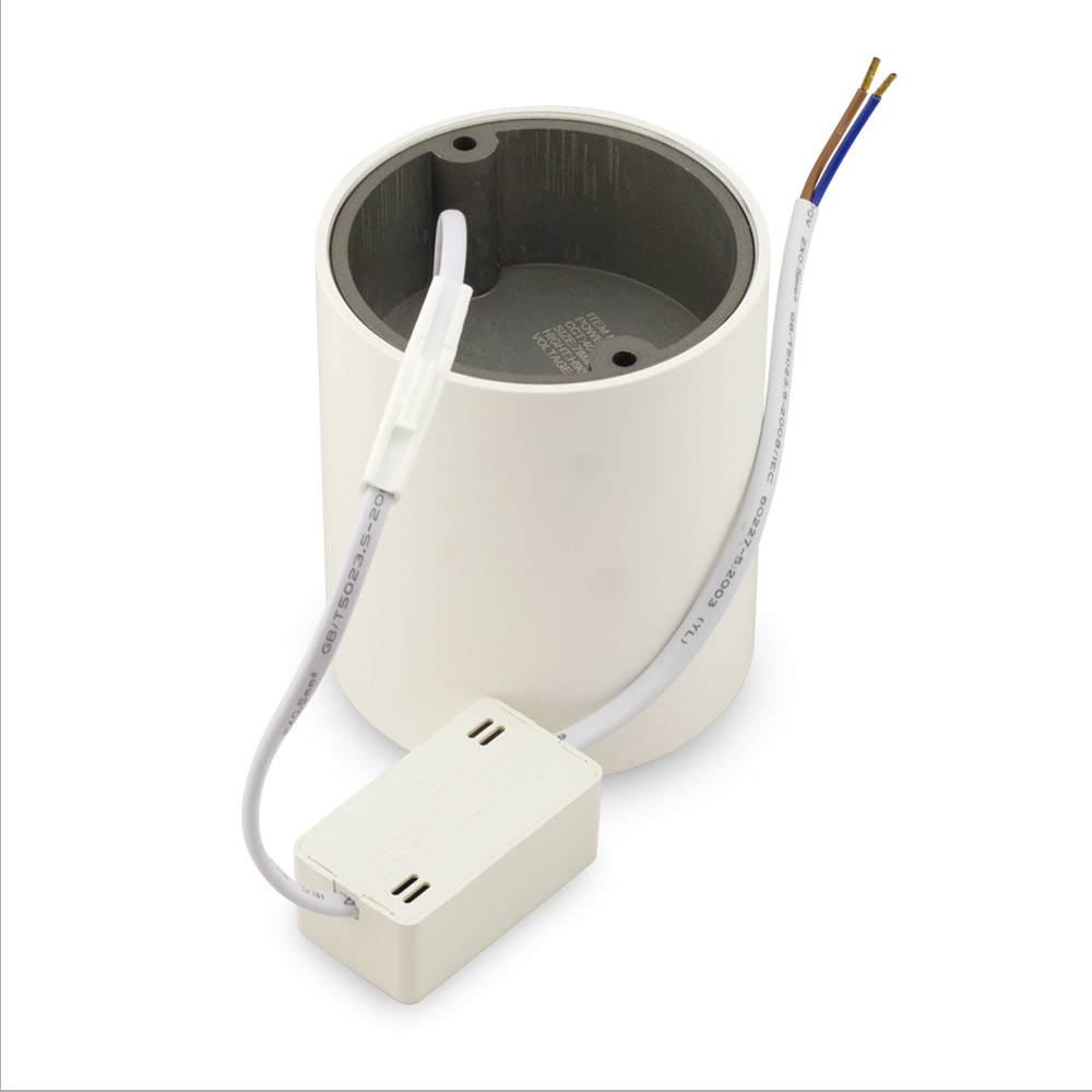 накладной светильник am group am481 bk+wh 10w